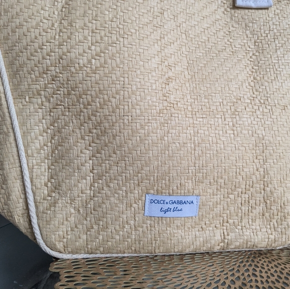 Dolce and Gabbana light blue tote bag - Picture 3 of 8